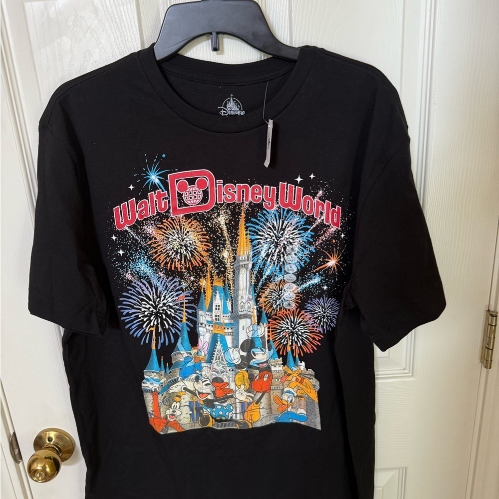 Disney World Black Graphic T-Shirt